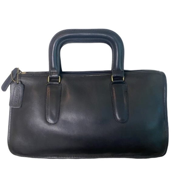 Coach Handbags - COACH Vintage 1970’s Bonnie Cashin Slim Compact Satchel Briefcase Bag Made NYC